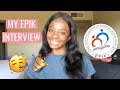my epik interview! // spring 2019 interview questions, tips, etc.