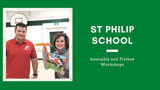Assembly and Frisbee Workshops at St. Philip School