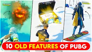 10 *OLD FEATURES* OF PUBG MOBILE 😱 That are Most Popular Features of All Time 😍 screenshot 5