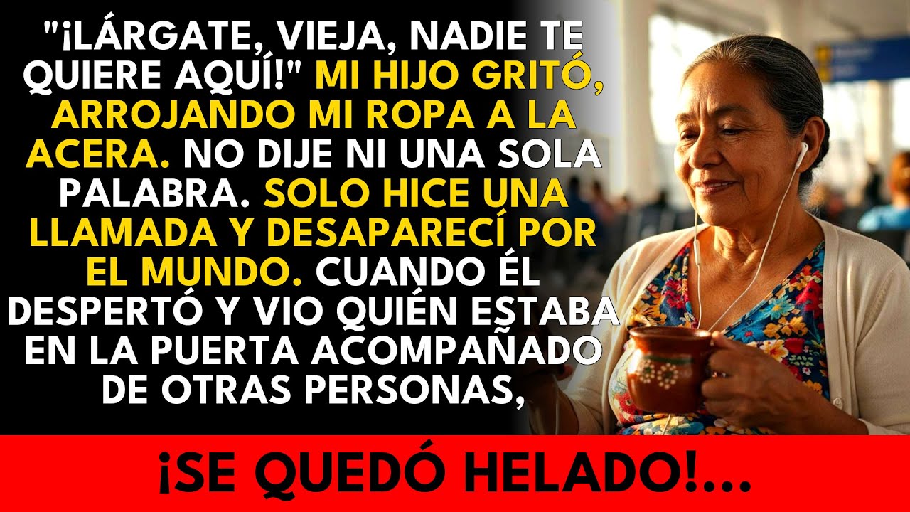 71 Años, Mi Hijo Me Echó. A La Mañana Siguiente, Hice Una Sola Cosa...
