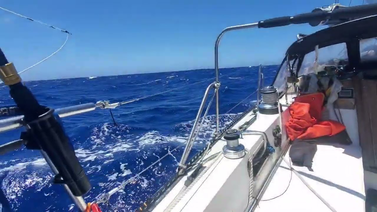 38' Boat Solo Sailing ⛵ California to Hawaii YouTube