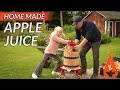 Home made apple juice