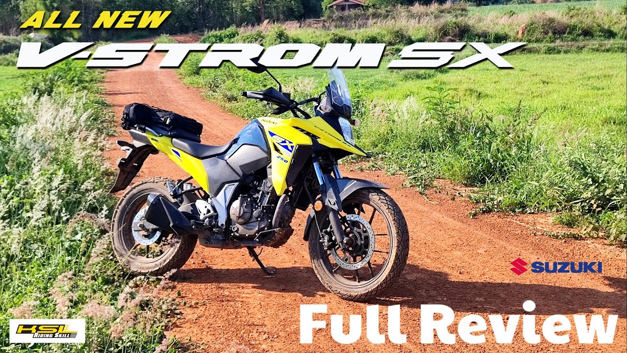 SUZUKI V-STROM SX Full Review เปิดประสบการณ์เดินทางใหม่ในพิกัดไลท์เวท (2533)