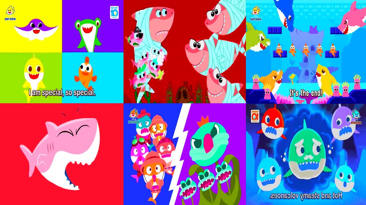 8 bit Shark, Run Away Finny The Shark Super Simple Songs Effects (Sponsored by Preview 2 Effects)