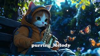 Purring Melody LoFi😽| Acoustic Chill for Your Café Morning Coffee🌞🎸