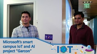 Microsoft’s smart campus IoT and AI project “Garcon” screenshot 3