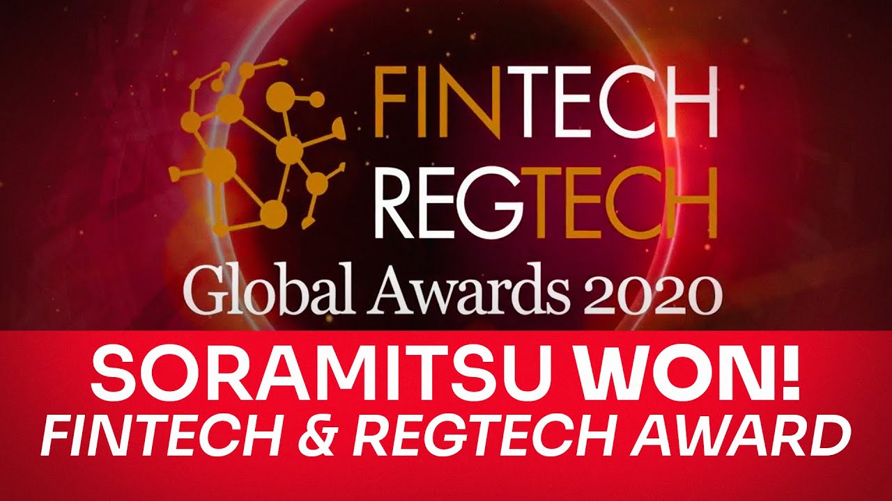 SORAMITSU Wins FinTech & RegTech Award for Pioneering Payment System