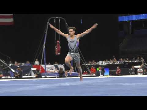 Toby Liang | Floor Exercise | 2022 OOFOS U.S. Championships | Senior Men Day 1