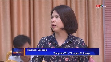 Vũ Quang : Tập huấn nghiệp vụ kiểm tra, giám sát và thi hành kỷ luật Đảng