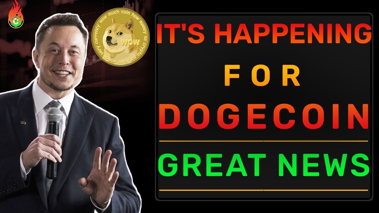 DOGECOIN LATEST UPDATE IT'S FINALLY HAPPENING! (HUGE FOR HOLDERS
