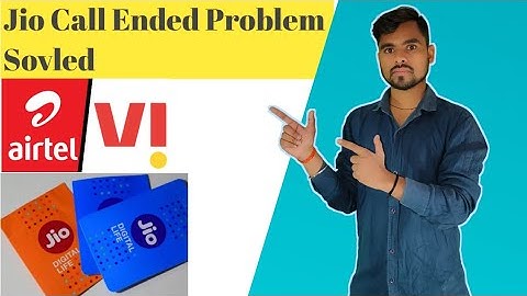 Jio Call Ended Problem Solved Full Video - RSA Techz