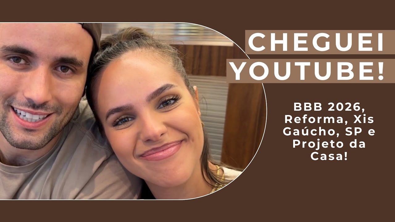 VLOG MENSAL | Janeiro 2026 - Reforma, BBB, Xis Gaúcho, SP e Projeto da Reforma 🤍