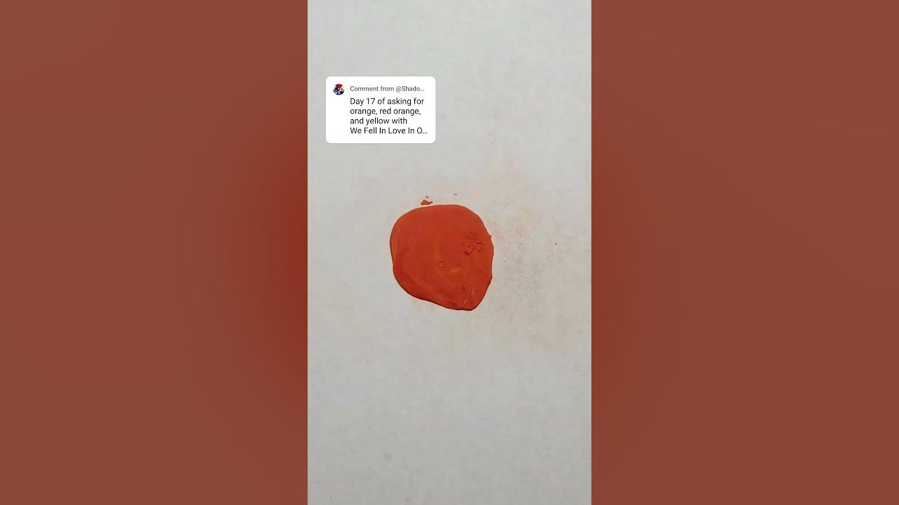 we fell in love in October by @girlinred song request with satisfying colorful claymation