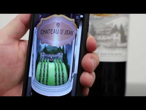 Chateau St. Jean Living Wine Label