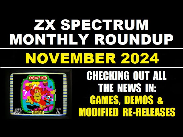 November BackCity162　23-24 Retro Games Ltd will release The Spectrum, a new version of