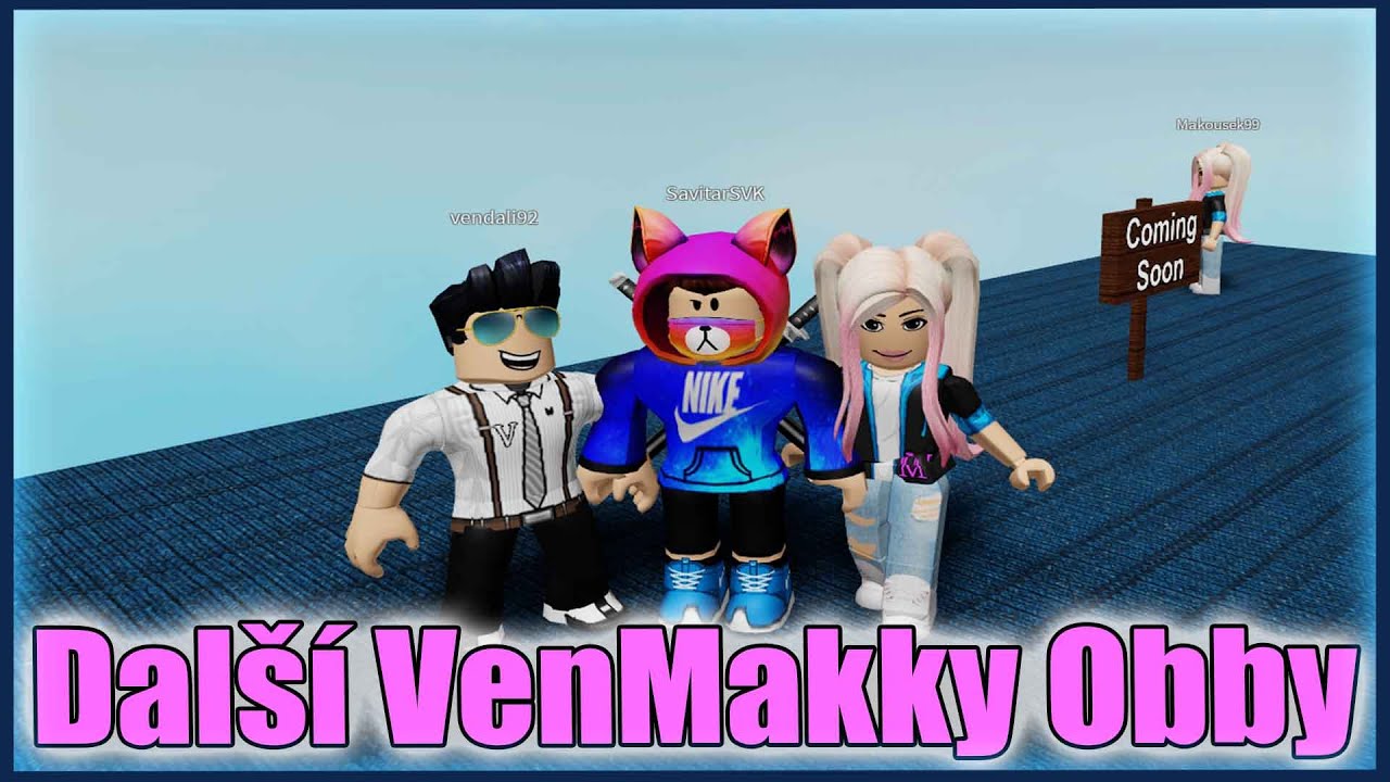 TADY JSME SE PĚKNĚ ZAPOTILI!😱🔥 Roblox VenMakky Obby w/Vendali