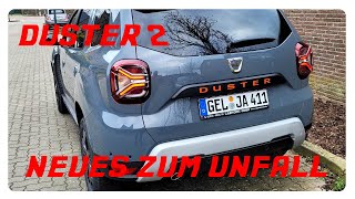 Dacia Duster 2 Phase 2 -  Neues zum Unfall ,   neues Gutachten ? , Teile nicht lieferbar ?