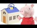 Nat and Essie Playfully Unbox Peppa Pig's School Classroom Set