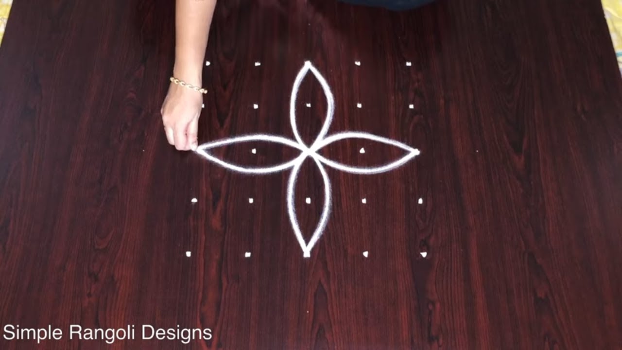 Chinna Muggulu for Daily Purpose