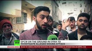 Opcw Officials Come Under Fire In Syrias Douma