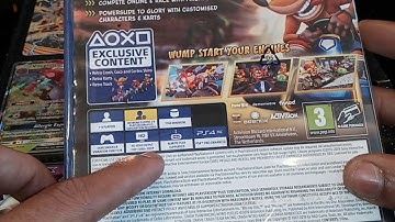 Unboxing Crash Team Racing Nitro Fueled