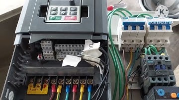 Lắp đặt động cơ trên biến tần invt