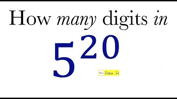 How to find number of digits to x^(large power)