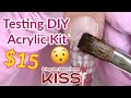 DIY Kiss Acrylic Kit Tutorial