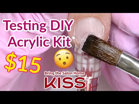 DIY Baiser acrylique Kit Tutorial