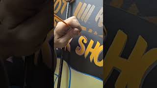 #letteringart #handlettered #handletteringpractice #mackbrush #signmaker