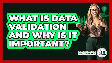 What Is Data Validation And Why Is It Important? - The Friendly Statistician
