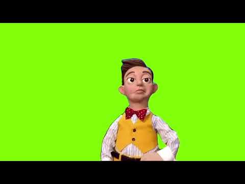Mine (Lazy Town Song)  green screen
