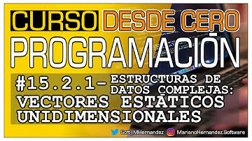 ‍💻Curso de Programación DESDE CERO con Lazarus - #15.2.1 - Vectores estáticos unidimensionales