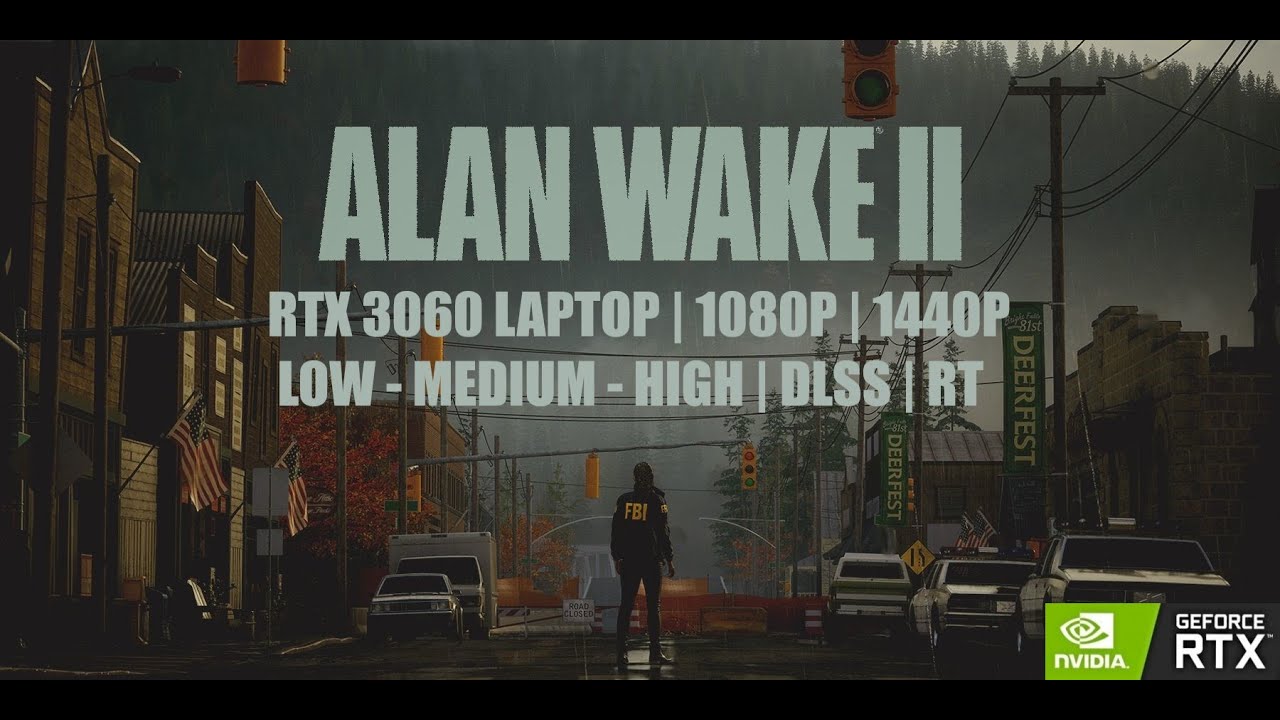Alan Wake 2 | RTX 3060 6GB | ALL SETTINGS + OPTIMIZED SETTINGS | 1080P ...