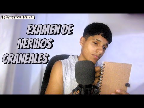 ASMR examen de NERVIOS CRANEALES para dormir (muy relajante)