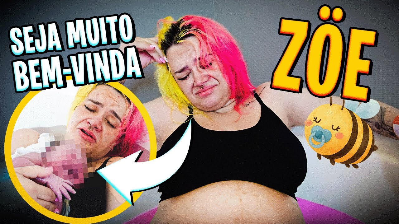 ESSE VÍDEO SÓ TERMINA QUANDO A ZÖE NASCER 🐝 DIÁRIO DO PARTO! 👶🏼