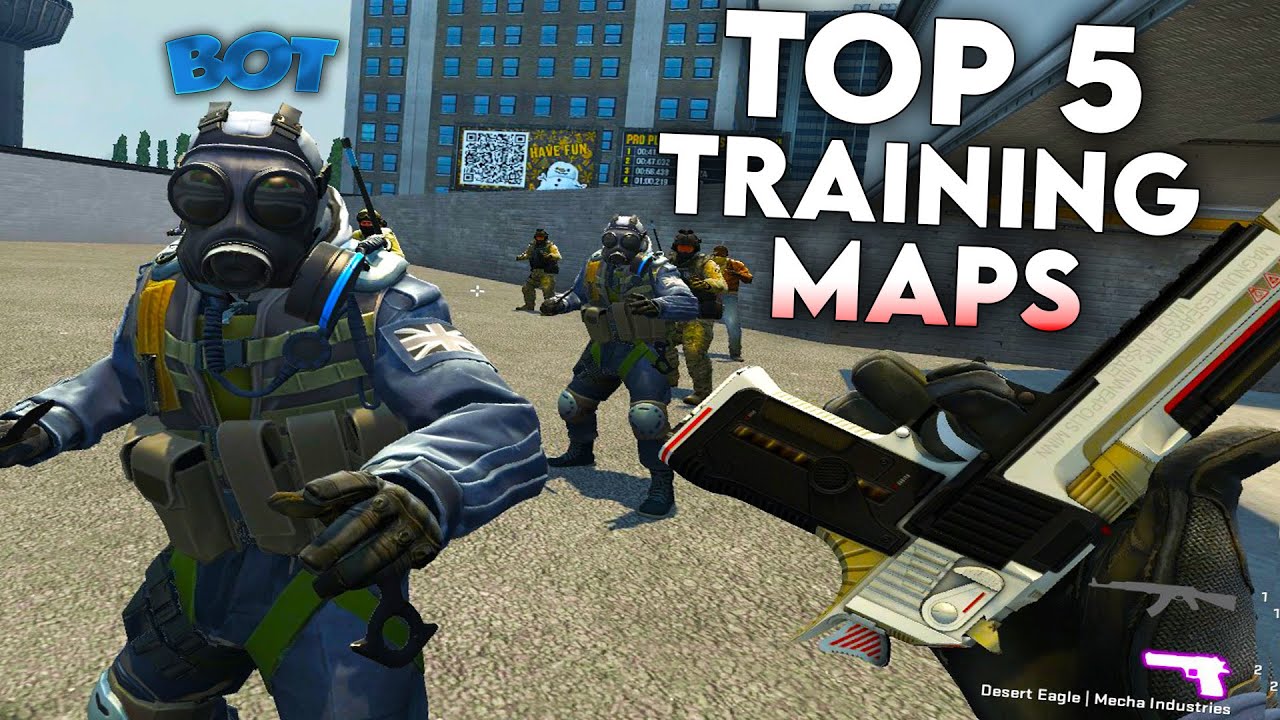 TOP 5 TRAINING MAPS PE CS:GO! | AIM PRACTICE - YouTube