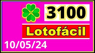 Lotofacil 3100 - Resultado Da Lotofacil Concurso 3100