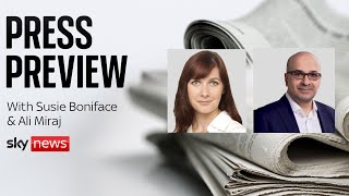 Press Preview: Saturday’s front pages