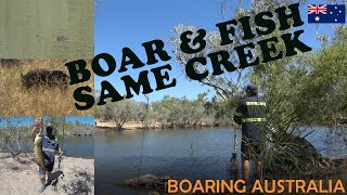 FAMILY HUNTING & FISHING TRIP - Hunting Wild Boars Australia and Catching Saratoga Fish (2018)