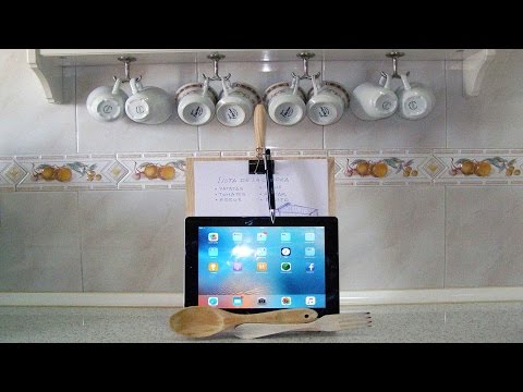 Soporte de tablets para cocina