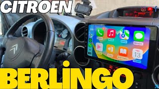 CİTROEN BERLİNGO (PARTNER) CARPLAY-ANDROİD MULTİMEDYA SİSTEMİ #citroen #citroenberlingo #carplay