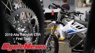 2019 Alta Redshift EXR First Test- Cycle News
