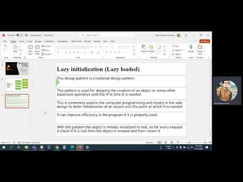 Lazy initialization Design pattern with example code