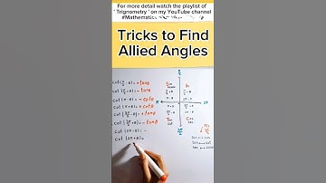 Allied angles tricks #shorts #tricks #maths #mcqs #youtubeshorts #csirnet #PhD #ppsc #fpsc #bsc #bs