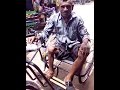 This man has relied on crutches since childhood... This man has relied on crutches since childhood...