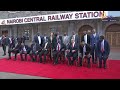 Arrivals Kenya Railway City Ground Breaking  and Guided Tour Nairobi Railway Wed7th Dec 2022
