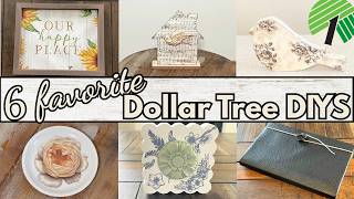 6 Dollar Tree DIY Home Decor Favorites | Farmhouse Decor on a Budget