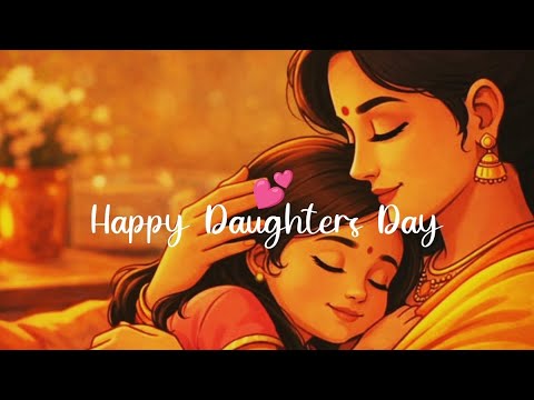 Happy Daughters Day Status 2026🥰|Daughters Day Whatsapp Status😍|Daughters Day Song Status💕