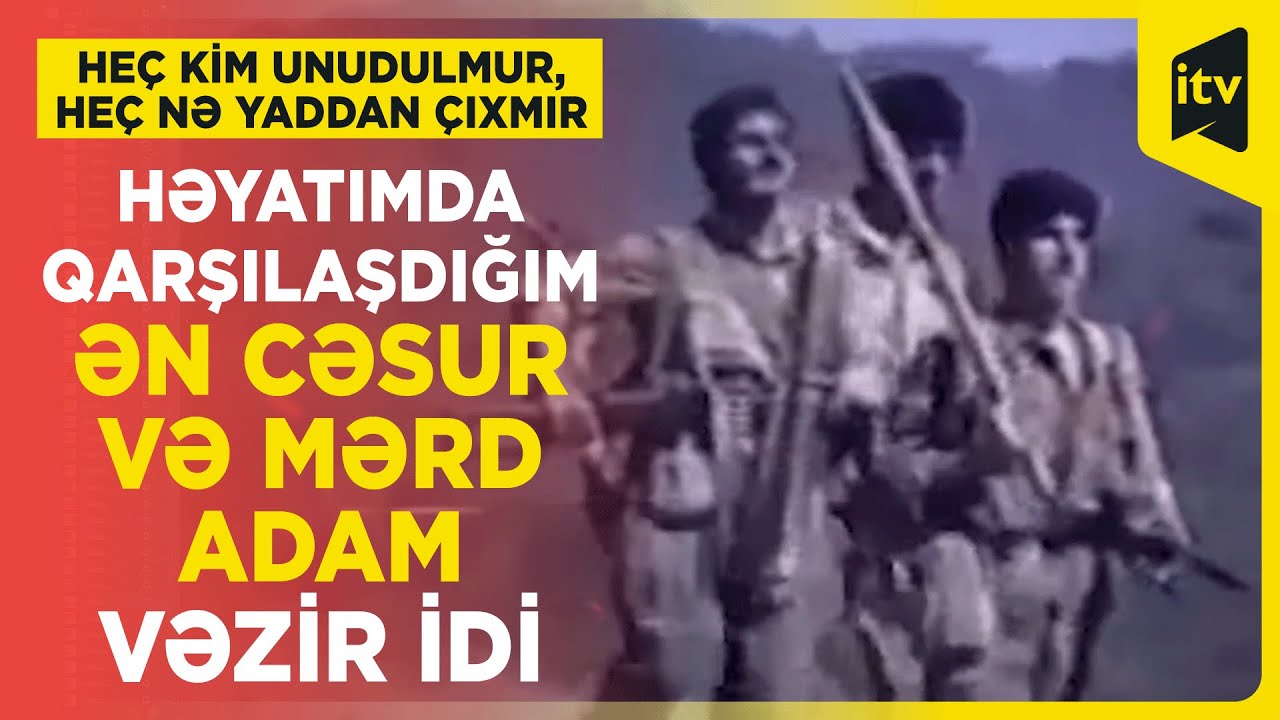 Aleksandr Nevzorovun ən cəsur adam adlandırdığı Milli Qəhrəman Vəzir Orucov